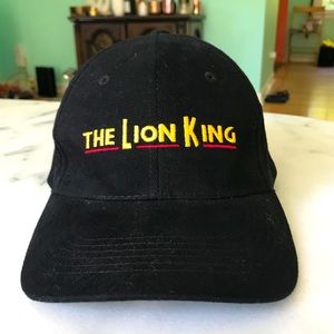 Lion King vintage strapback hat 90s VTG Simba